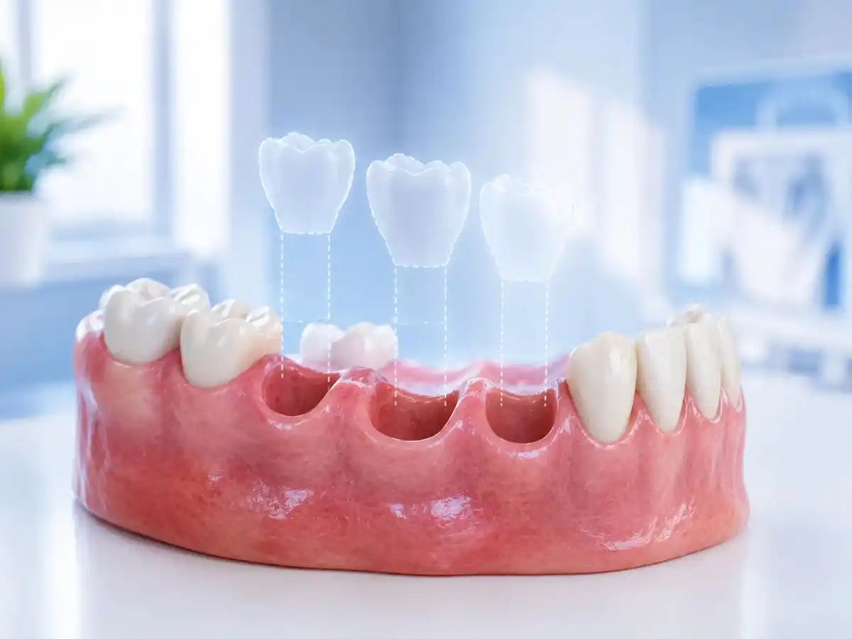 Multiple missing teeth restoration need