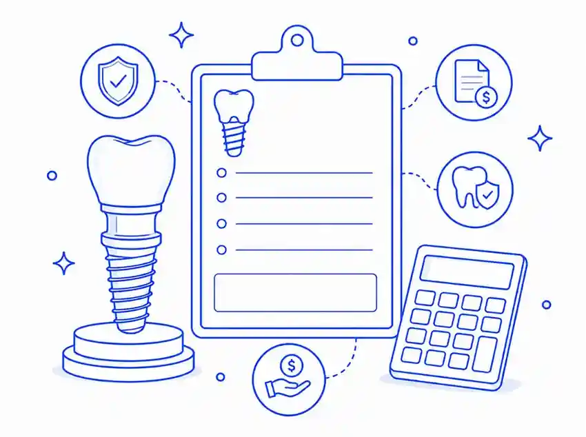 Transparent dental implant cost Gurgaon