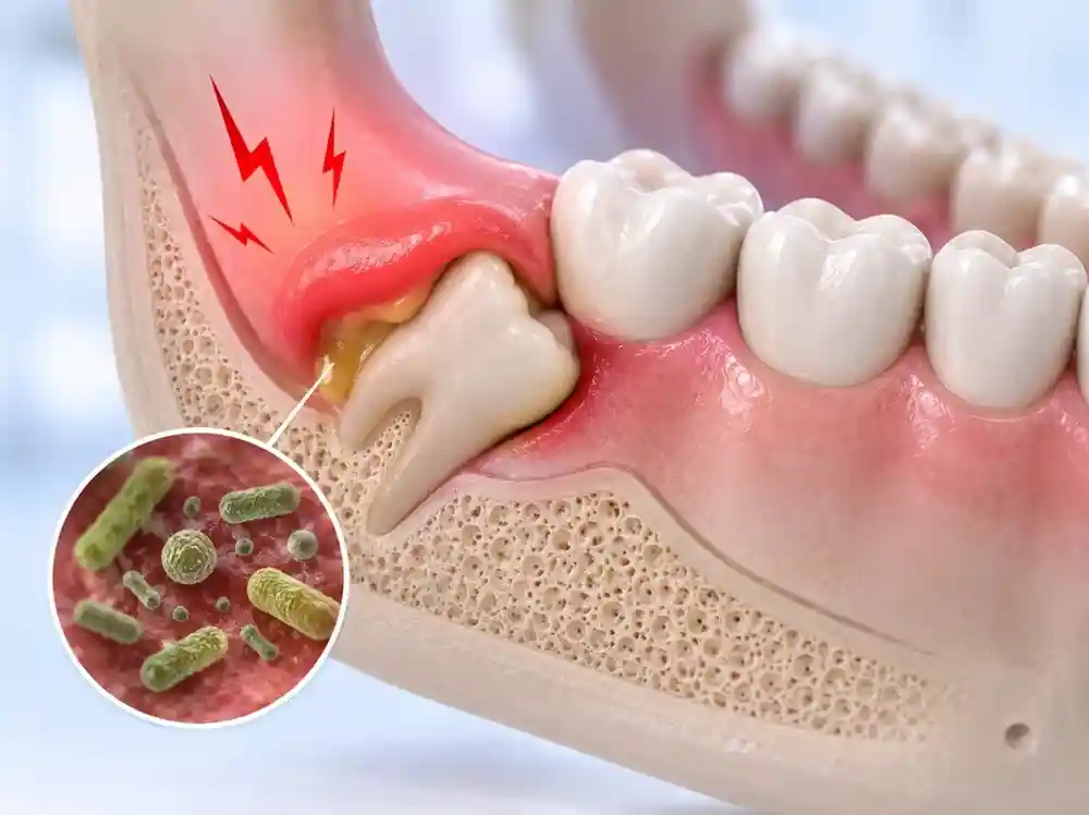 Wisdom tooth infection treatment Gurgaon