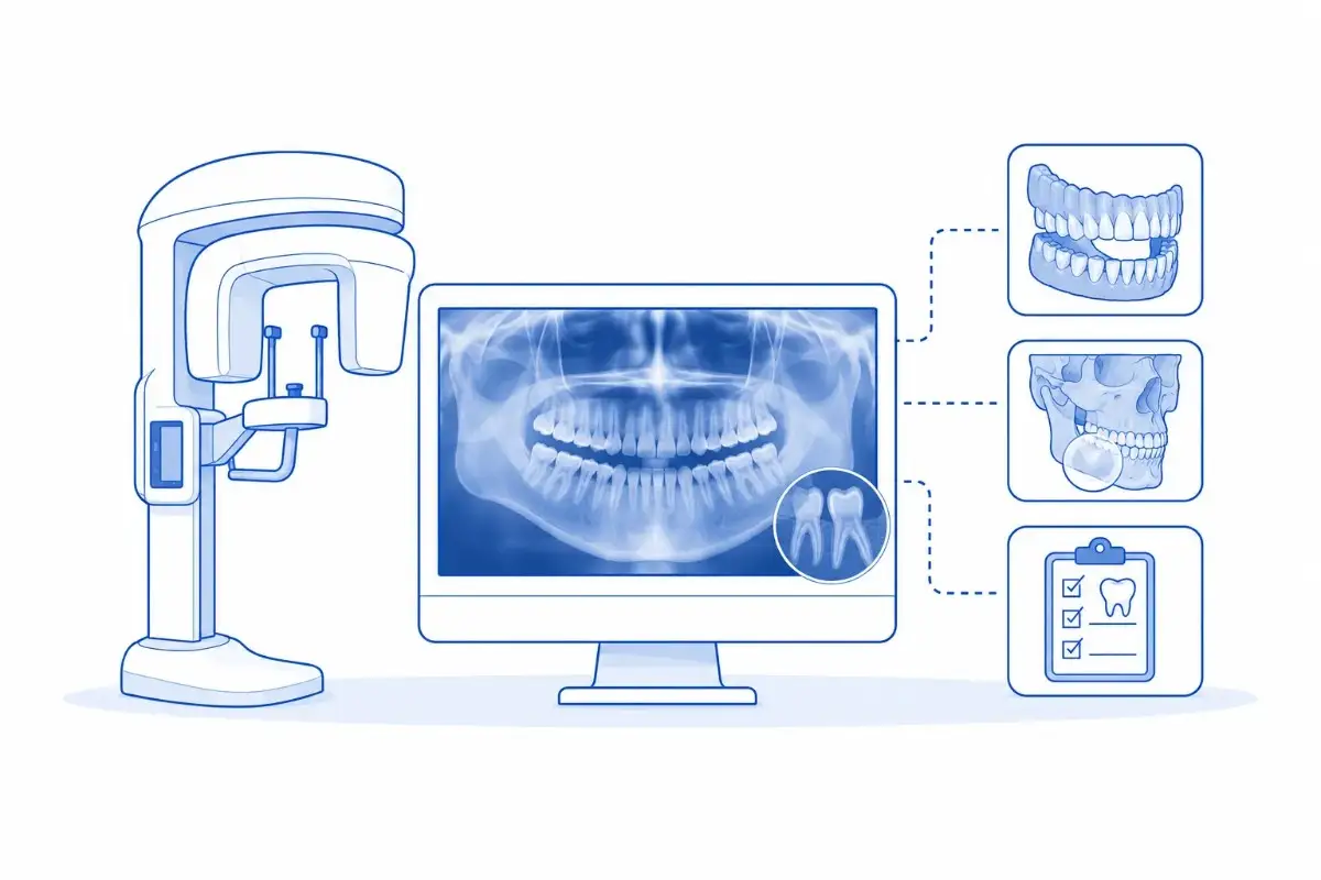 Advanced digital imaging and surgical planning at Nitara Dental Care Gurgaon