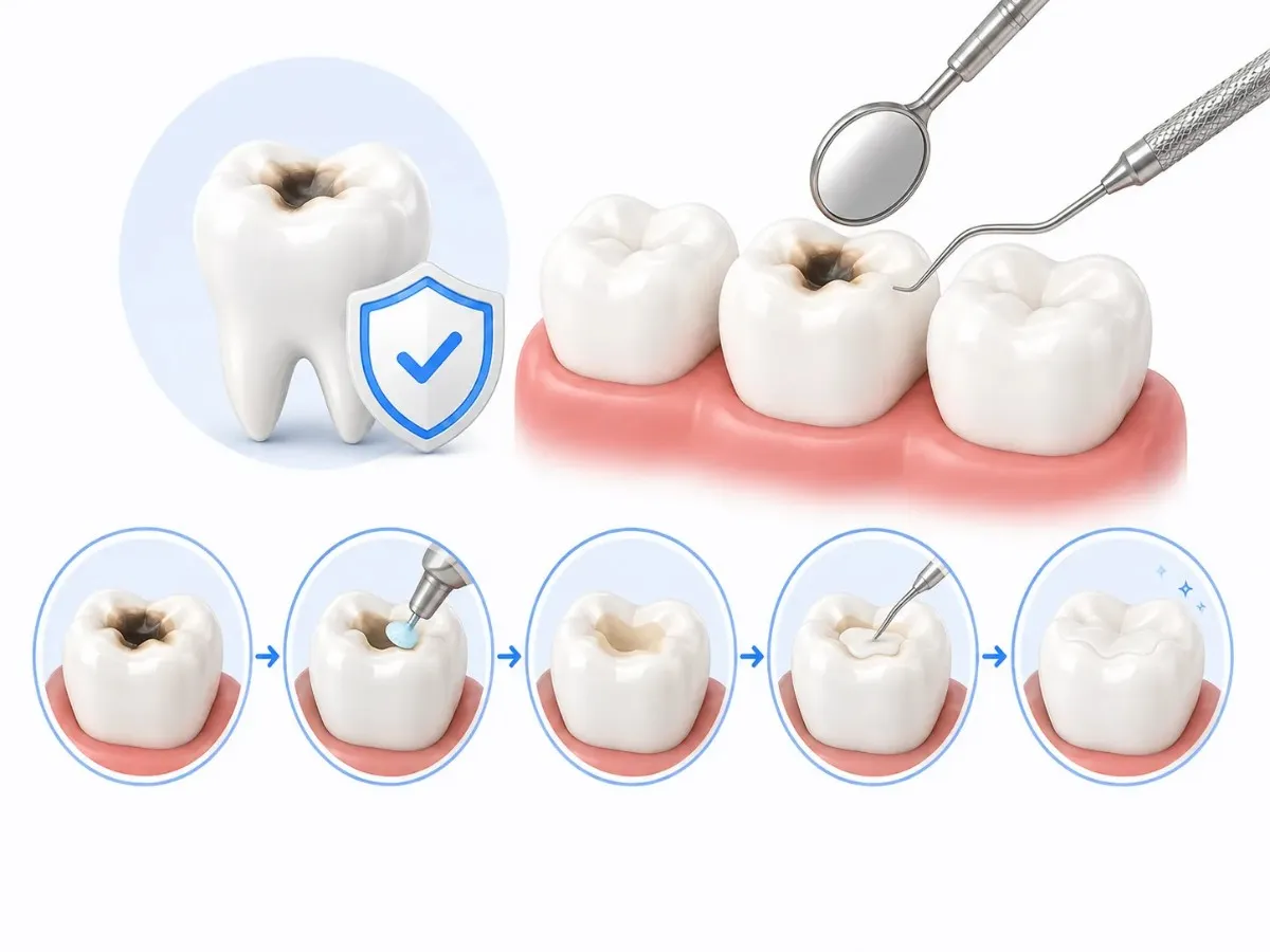 Cavity treatment fillings for kids Gurgaon