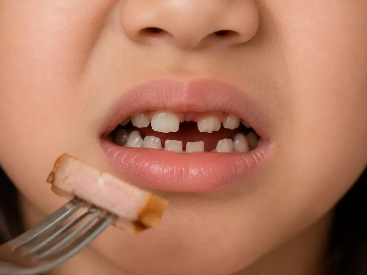 Child difficulty chewing avoiding foods Gurgaon