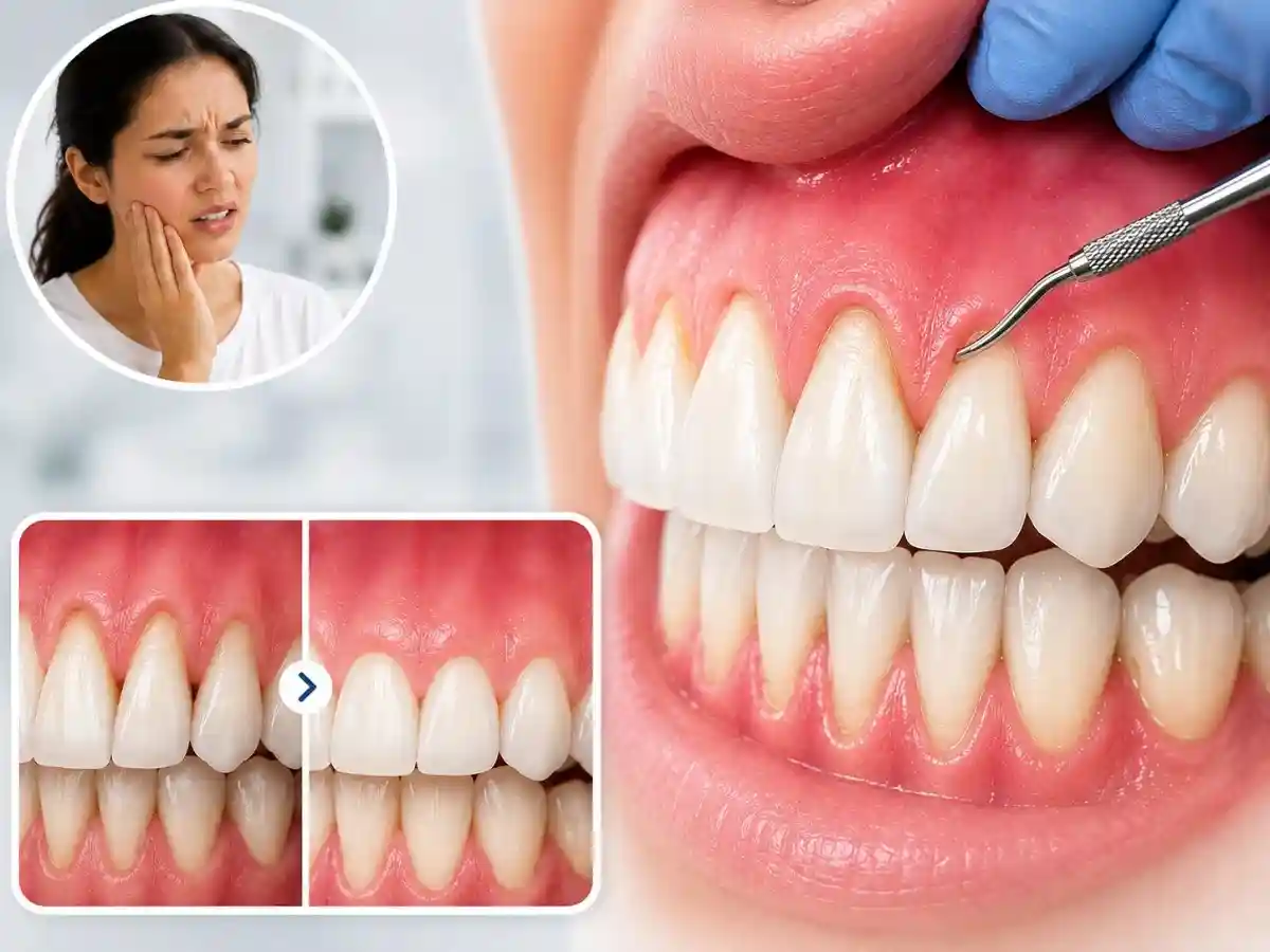 Gingival recession surgery Gurgaon