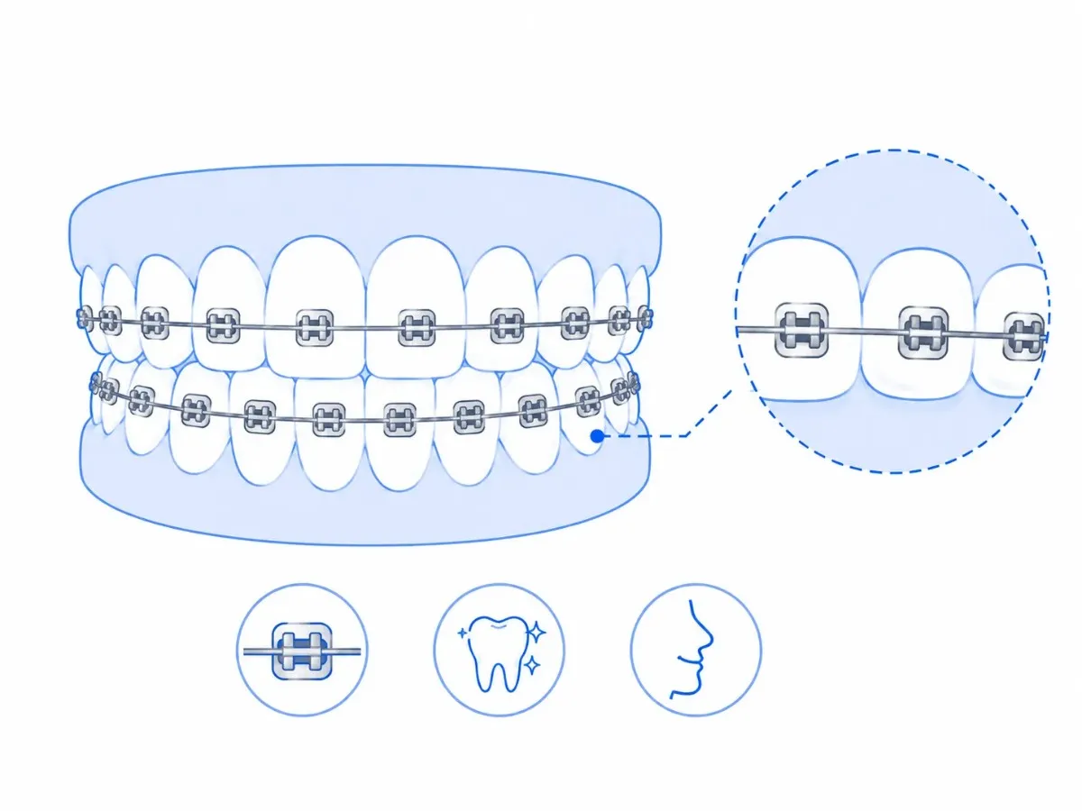 Metal braces treatment Gurgaon