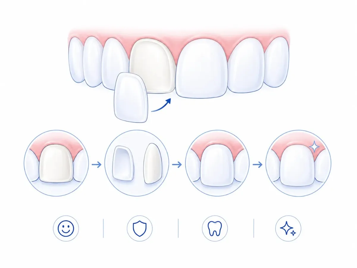 Porcelain ceramic veneers Gurgaon