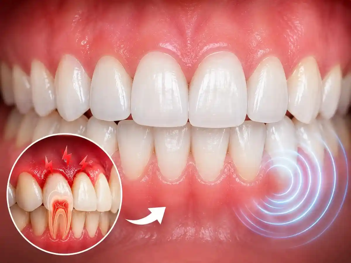 Relieves gum pain sensitivity Nitara Dental Care