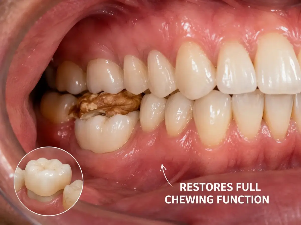 Restores Full Chewing Function