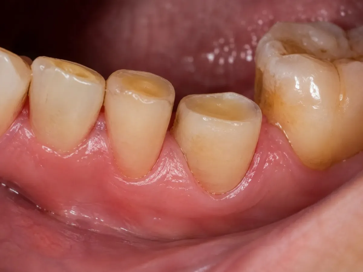 Worn down or misshapen tooth crown Gurgaon